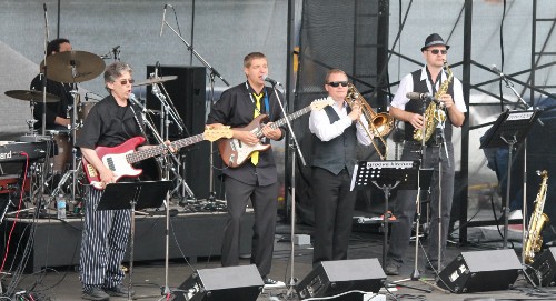 performing with Groove Kitchen at Blues Bash in Victoria BC Canada, 2013